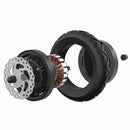 Combo Motor With Tire + Cooler Fan