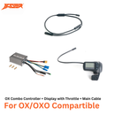 OX Combo Controller + Display with Throttle + Main Cable